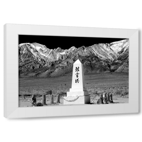 Remembrance II BW White Modern Wood Framed Art Print by Taylor, Douglas