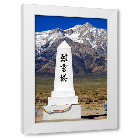 Manzanar Remembrance II White Modern Wood Framed Art Print by Taylor, Douglas