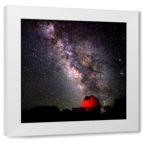Milky Way I White Modern Wood Framed Art Print by Taylor, Douglas