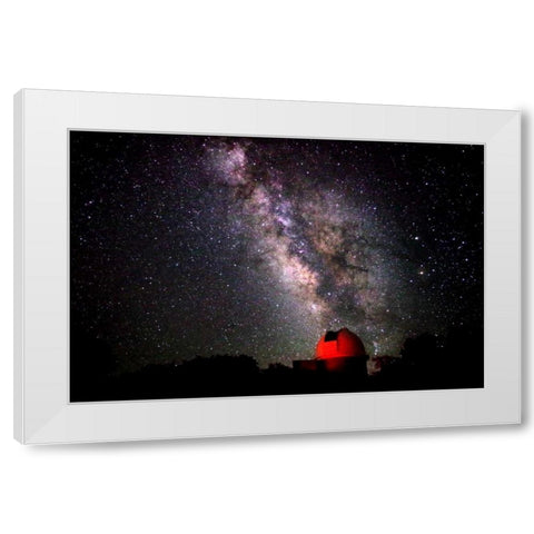 Milky Way IV White Modern Wood Framed Art Print by Taylor, Douglas