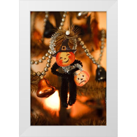 Halloween I White Modern Wood Framed Art Print by Clayton-Thompson, Philip