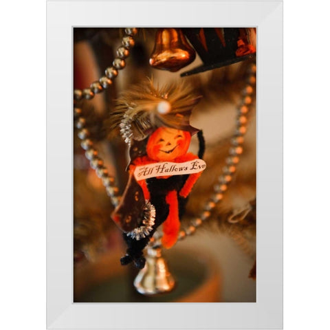 Halloween IV White Modern Wood Framed Art Print by Clayton-Thompson, Philip