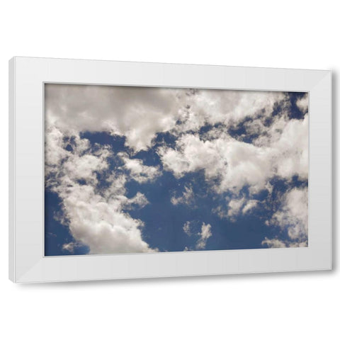 Clouds II White Modern Wood Framed Art Print by Clayton-Thompson, Philip