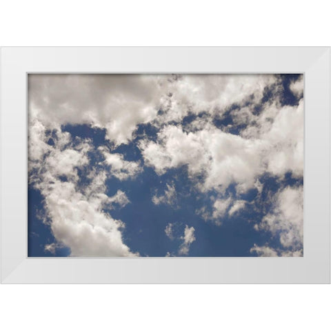 Clouds II White Modern Wood Framed Art Print by Clayton-Thompson, Philip