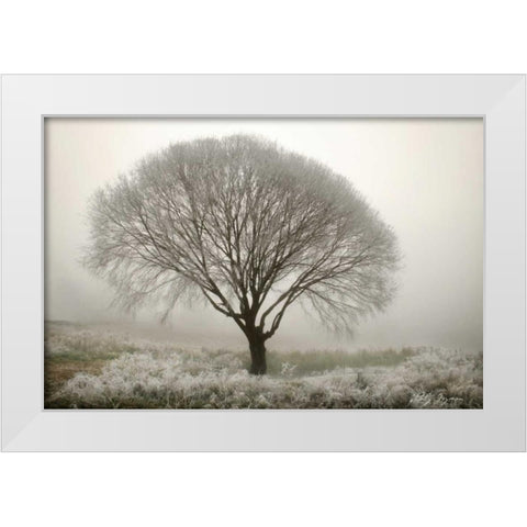 Tranquility II White Modern Wood Framed Art Print by Geyman, Vitaly