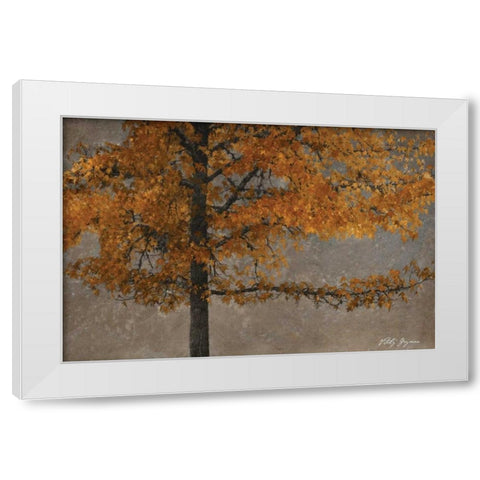 Tree Angel I White Modern Wood Framed Art Print by Geyman, Vitaly