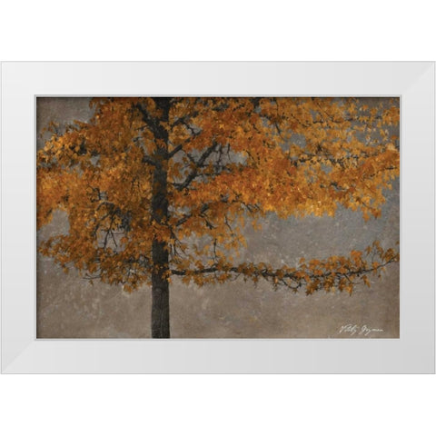 Tree Angel I White Modern Wood Framed Art Print by Geyman, Vitaly
