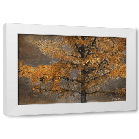 Tree Angel II White Modern Wood Framed Art Print by Geyman, Vitaly