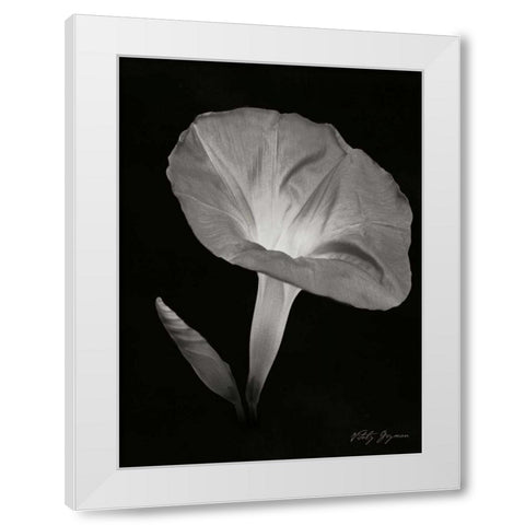Morning Glory I White Modern Wood Framed Art Print by Geyman, Vitaly