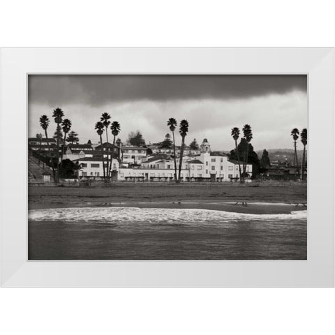 Santa Cruz Bay I White Modern Wood Framed Art Print by Geyman, Vitaly