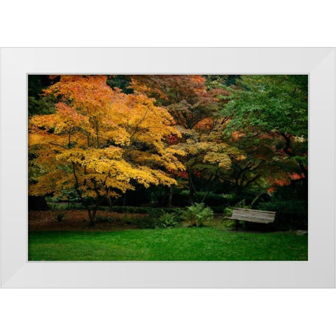 Contemplation II White Modern Wood Framed Art Print by Geyman, Vitaly