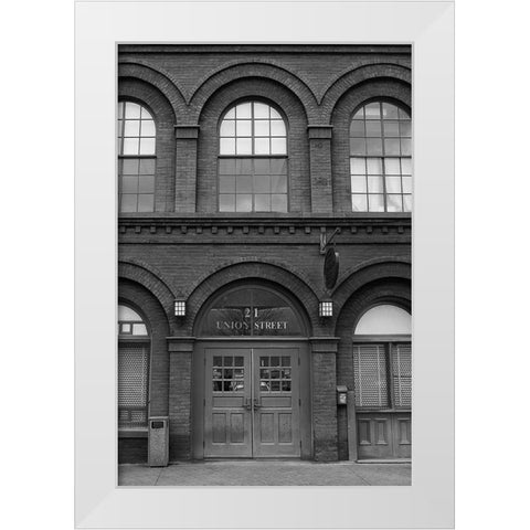 Pure Symmetry II White Modern Wood Framed Art Print by Geyman, Vitaly