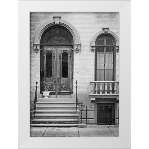 Pure Symmetry IV White Modern Wood Framed Art Print by Geyman, Vitaly