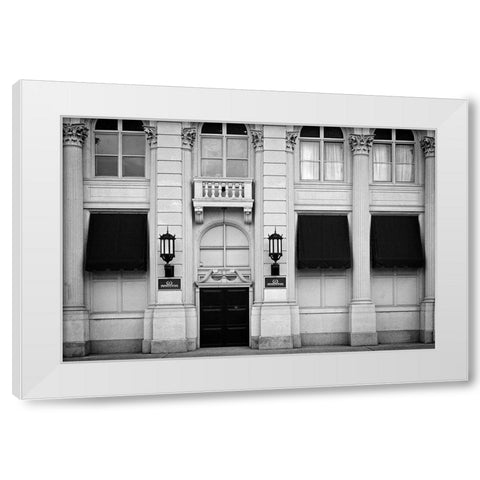 Pure Symmetry V White Modern Wood Framed Art Print by Geyman, Vitaly