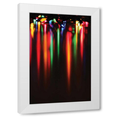 Reflections I White Modern Wood Framed Art Print by White, Leesa