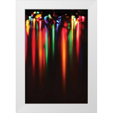 Reflections I White Modern Wood Framed Art Print by White, Leesa