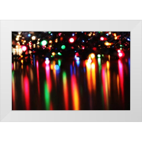 Reflections III White Modern Wood Framed Art Print by White, Leesa