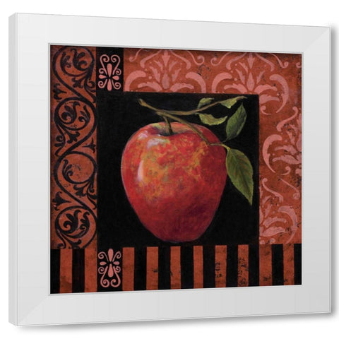 Fruitier III White Modern Wood Framed Art Print by Peyton, Hanna