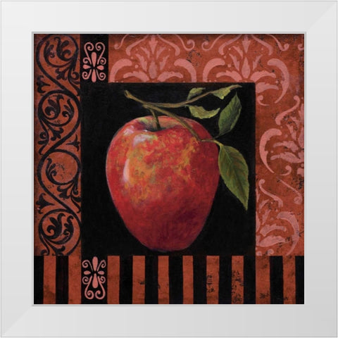 Fruitier III White Modern Wood Framed Art Print by Peyton, Hanna