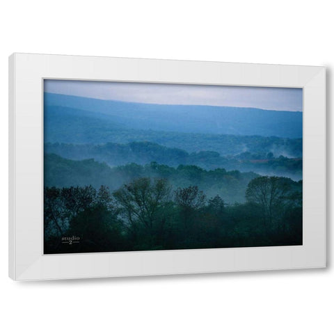Nestled In I White Modern Wood Framed Art Print by Studio 2
