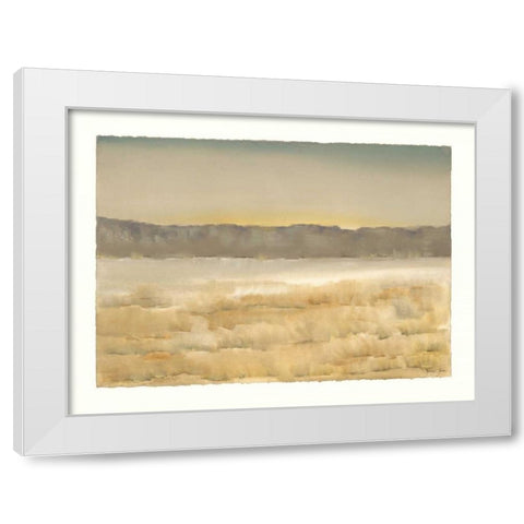 East of the Mountains White Modern Wood Framed Art Print by Sheler, Sammy