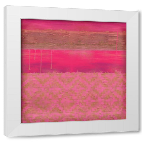 Golden Arrow I White Modern Wood Framed Art Print by Sta Teresa, Ashley