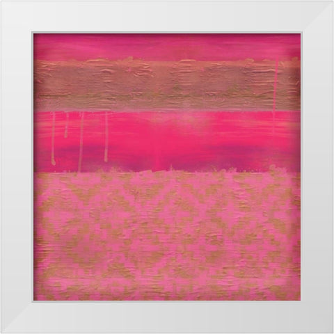 Golden Arrow I White Modern Wood Framed Art Print by Sta Teresa, Ashley