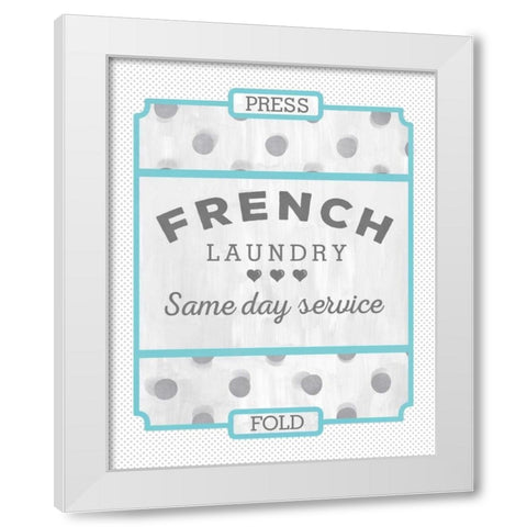 French Laundry II White Modern Wood Framed Art Print by Sta Teresa, Ashley