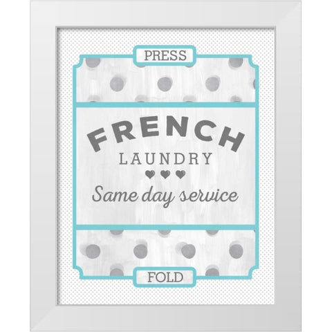 French Laundry II White Modern Wood Framed Art Print by Sta Teresa, Ashley