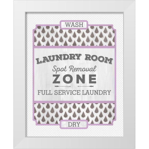 Laundry Room II White Modern Wood Framed Art Print by Sta Teresa, Ashley