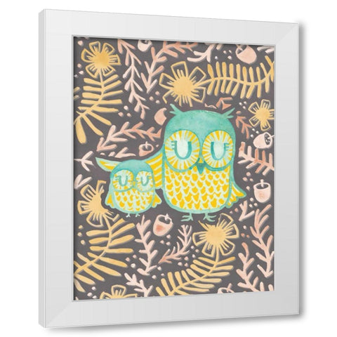 Owlette White Modern Wood Framed Art Print by Sta Teresa, Ashley