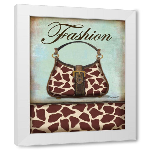 Exotic Purse I White Modern Wood Framed Art Print by Williams, Todd