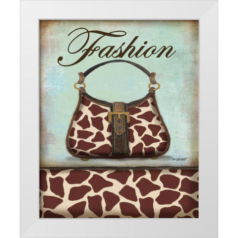 Exotic Purse I White Modern Wood Framed Art Print by Williams, Todd
