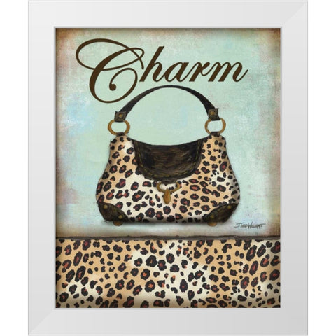 Exotic Purse II White Modern Wood Framed Art Print by Williams, Todd