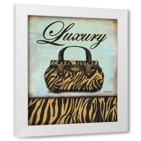 Exotic Purse IV White Modern Wood Framed Art Print by Williams, Todd