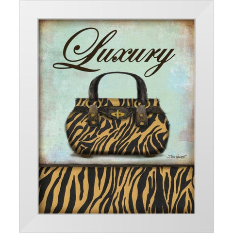 Exotic Purse IV White Modern Wood Framed Art Print by Williams, Todd