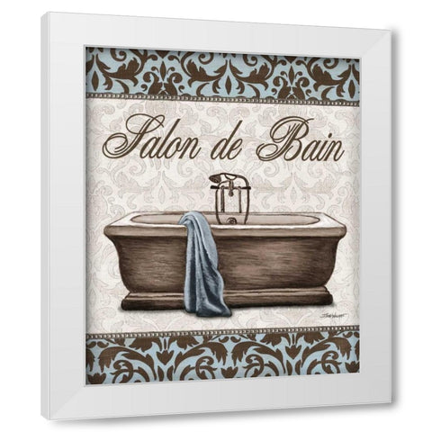 Modern Tub White Modern Wood Framed Art Print by Williams, Todd