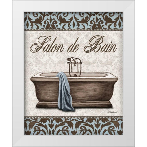 Modern Tub White Modern Wood Framed Art Print by Williams, Todd