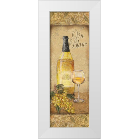 Vin Blanc White Modern Wood Framed Art Print by Williams, Todd