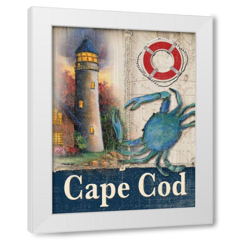 Cape Cod White Modern Wood Framed Art Print by Williams, Todd