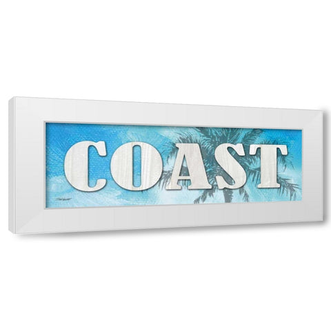 Coast White Modern Wood Framed Art Print by Williams, Todd