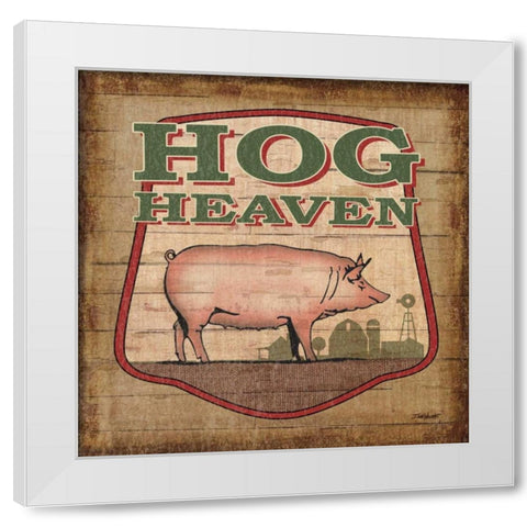 Nostalgic Farm I White Modern Wood Framed Art Print by Williams, Todd