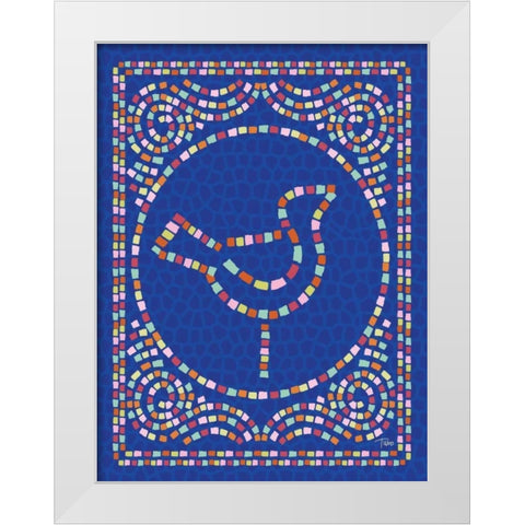 Macedonia Modern IV White Modern Wood Framed Art Print by Woo, Teresa