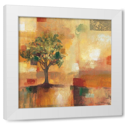 Harvest Light I White Modern Wood Framed Art Print by Werbelow, Selina
