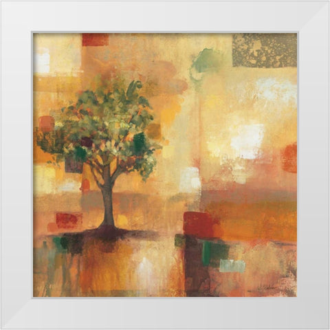 Harvest Light I White Modern Wood Framed Art Print by Werbelow, Selina