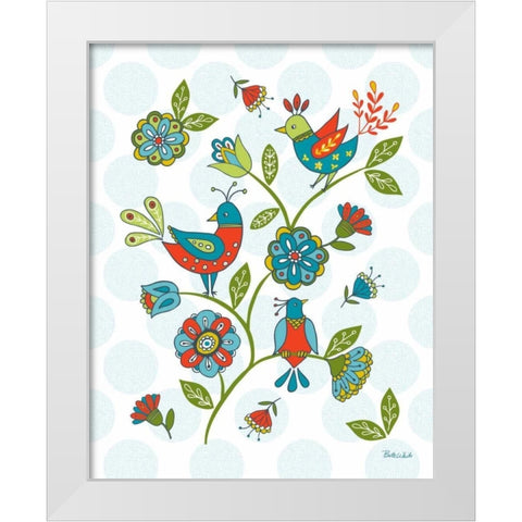 Dutch Treat II White Modern Wood Framed Art Print by White, Betz