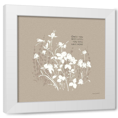 Au Naturel VI on Beige White Modern Wood Framed Art Print by Audit, Lisa