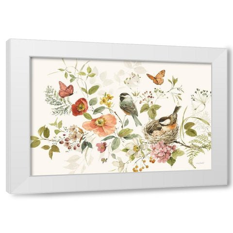 Blessed by Nature II White Modern Wood Framed Art Print by Audit, Lisa