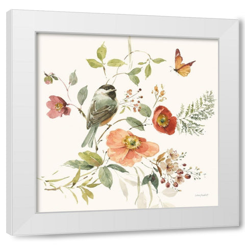 Blessed by Nature IV White Modern Wood Framed Art Print by Audit, Lisa