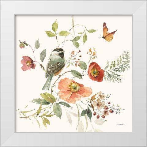 Blessed by Nature IV White Modern Wood Framed Art Print by Audit, Lisa